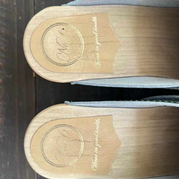 NO.6 Bridget Clog on Mid Wedge in Forest Patent size 39 Sold Out - Picture 8 of 8